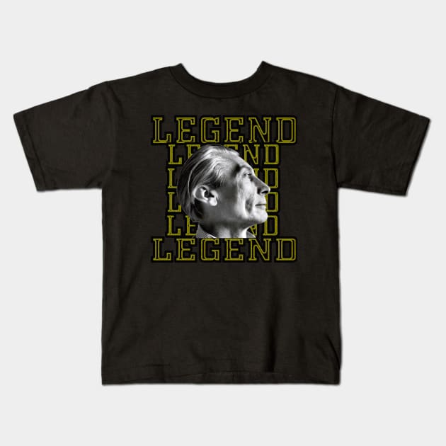 legend drummer Kids T-Shirt by Alice Chevalier